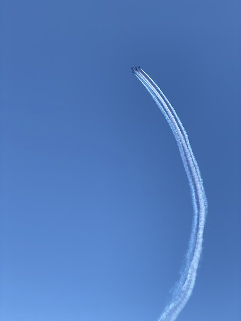 Jetting through the Blue Skies