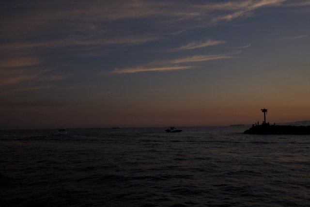 Tranquil Sunset Sail