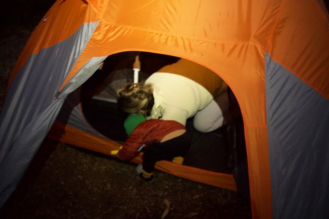 An Enchanted Night Camping in Presidio