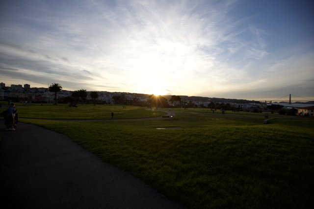 Enchanting Sunset at Fort Mason Park, 2023