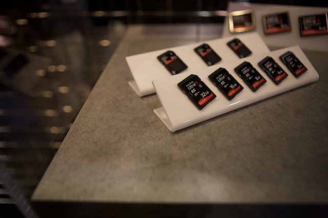 Memory Cards at the Counter