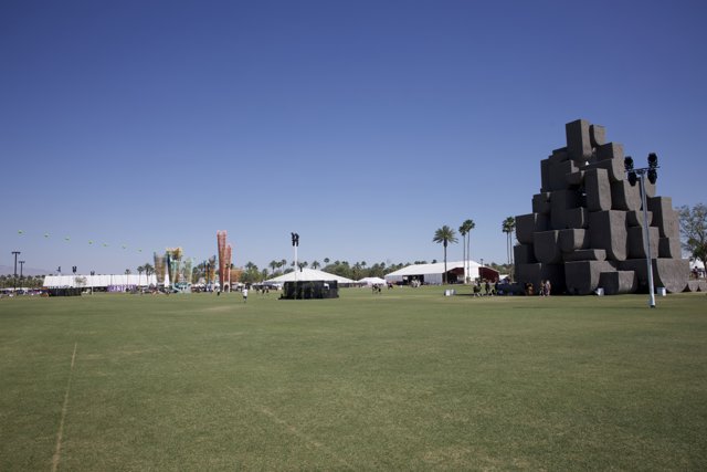 Coachella Fields: A Snapshot of Art and Activity