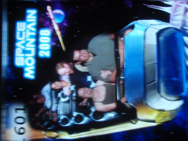 Dave B Takes a Thrilling Ride on Space Mountain