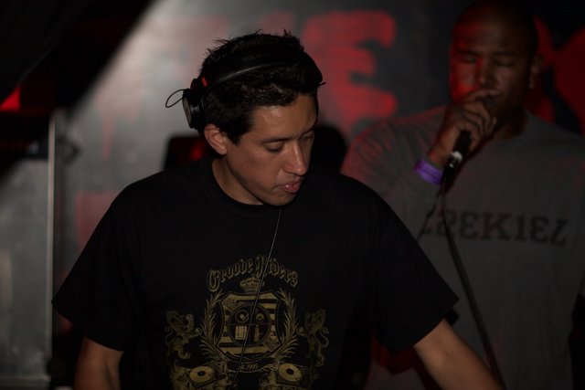 DJ Steve J and Raul R in the Club