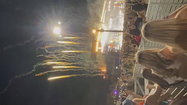 Illuminated Night: Fireworks and Music