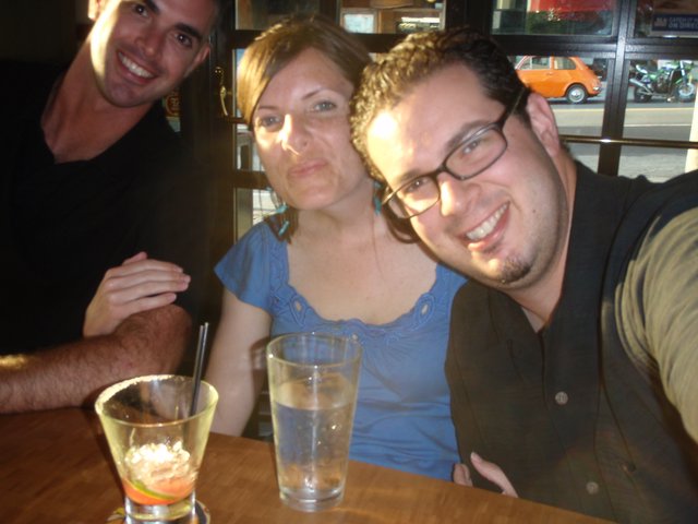 Friends Sharing Drinks at a Bar in San Francisco