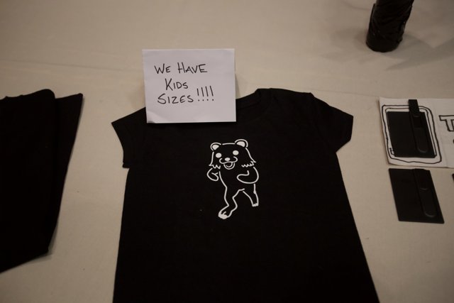 Cute Bear T-Shirt Display