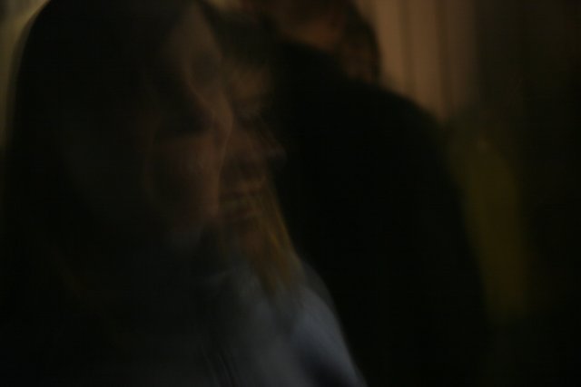 Blurred Portrait of a Mysterious Woman