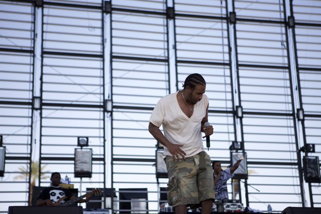 Pharoahe Monch Rocks Coachella Stage in Shorts and T-Shirt