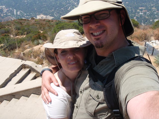 Couple's Selfie on Mountain Hiking Adventure
