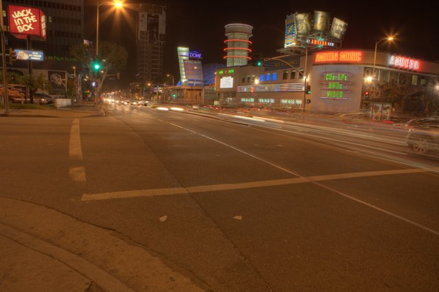 Nighttime Traffic in the Metropolis