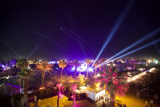 City Nightlife Comes Alive at Coachella Festival