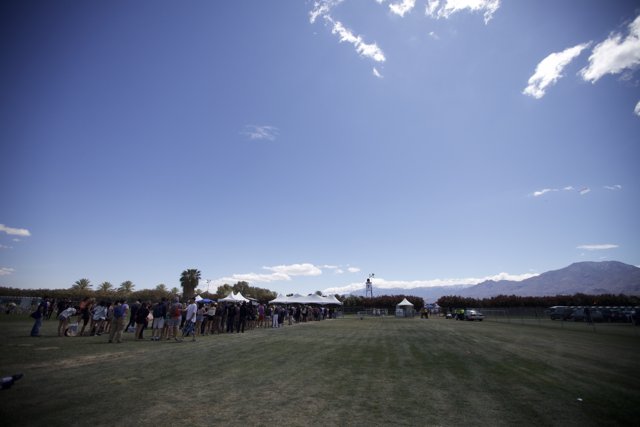 Field of People at Coachella 2012