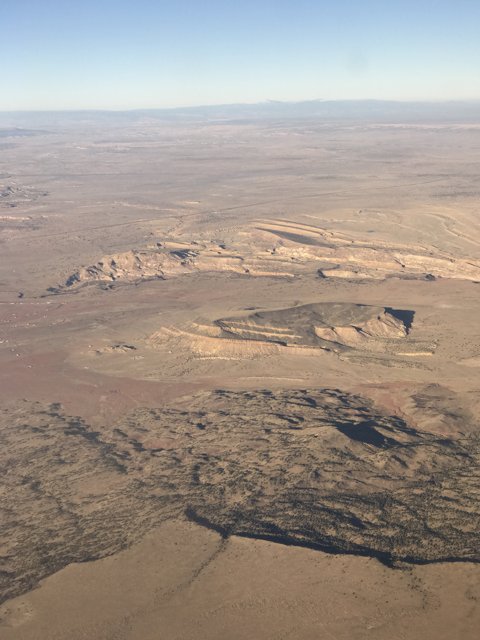 Desert Oasis from Above