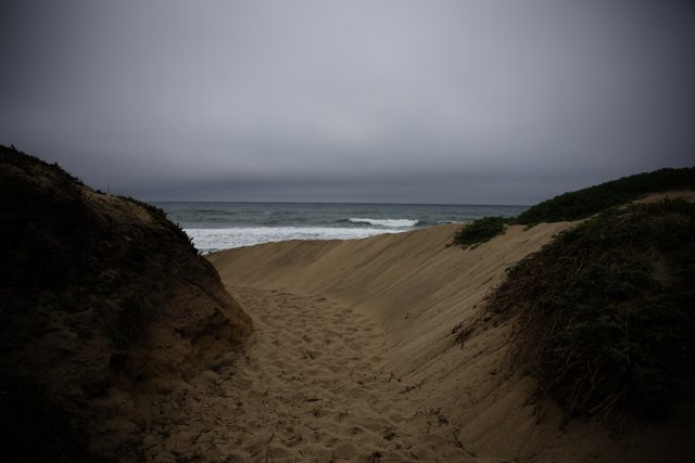 Serene Sands of Pescadero Beach