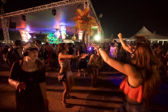 Nighttime Dance Party at Coachella 2012