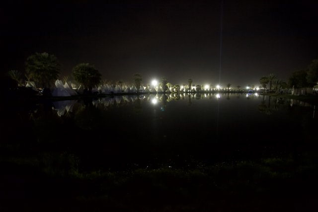 Nighttime at Altadena Lake
