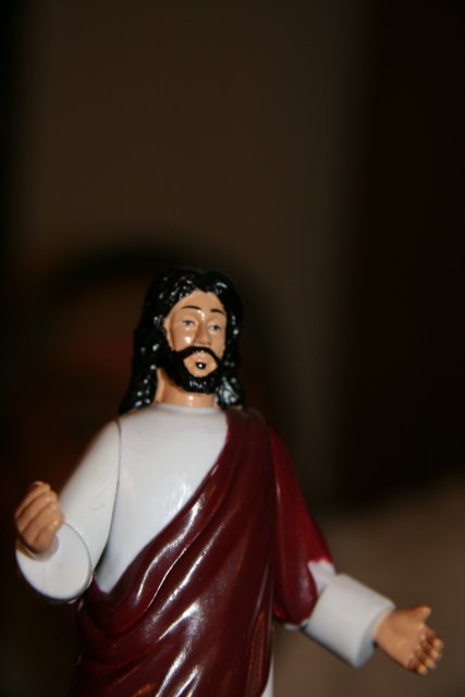 Jesus Figurine with Outstretched Arms