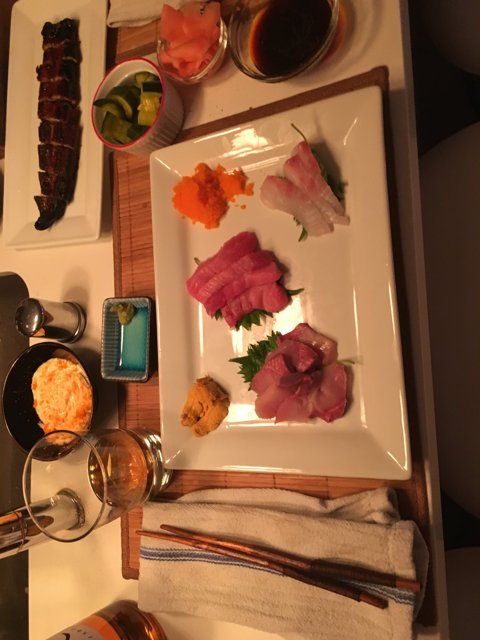 Delightful Sushi Platter