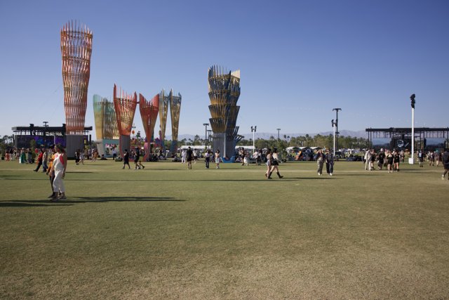 Sculptural Grandeur at Coachella 2024