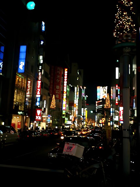 Night Metropolis in Shibuya