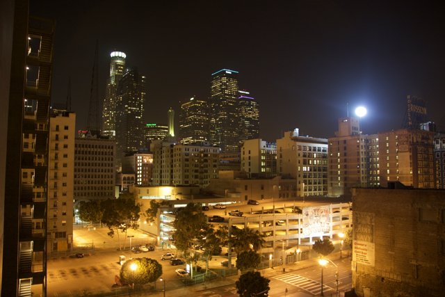 Nighttime Splendor Captivates Metropolis