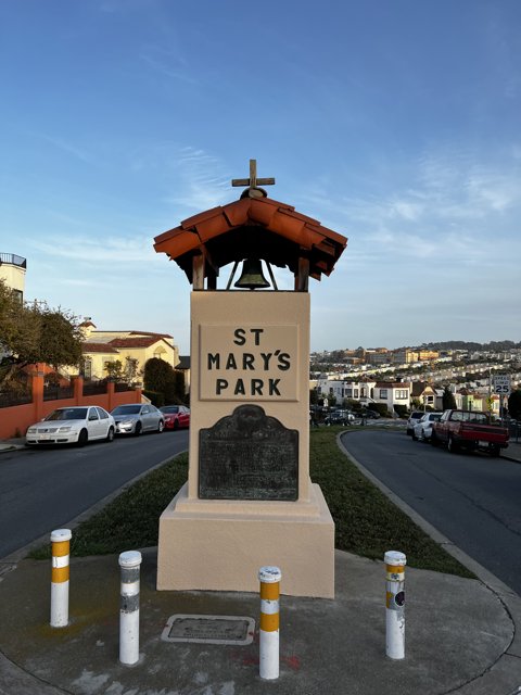 St Hart's Lake Sign in San Francisco