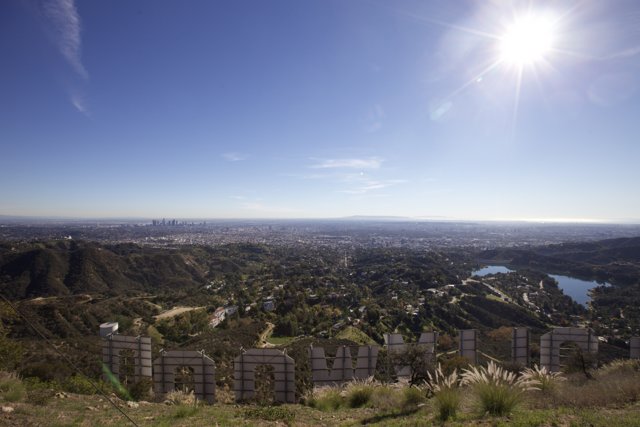Soaring Sunshine over Los Angeles
