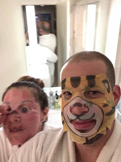 Tiger-Faced Duo