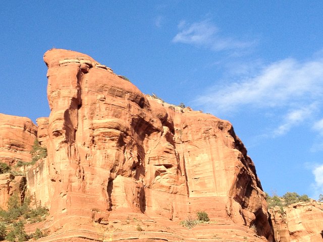 Majestic Rock Formation in Coconino National Forest