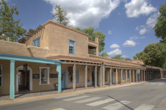 East Palace Avenue and Clouds