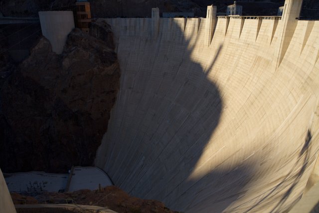 Shadow of the Hoover Dam