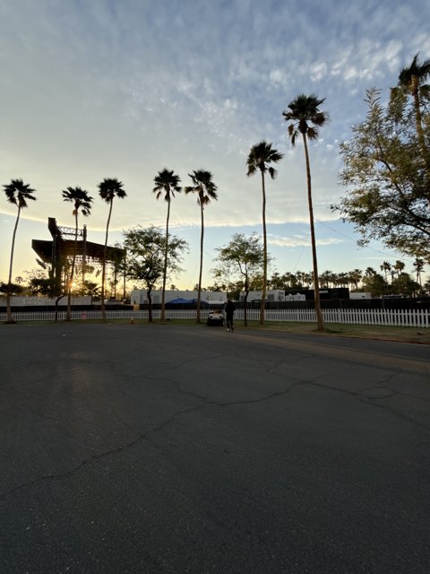 Sunset Silhouettes at Empire Polo Club