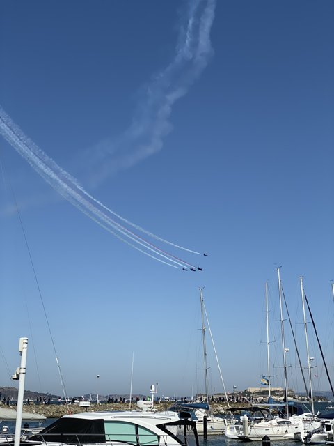 A Formation in the Blue Sky