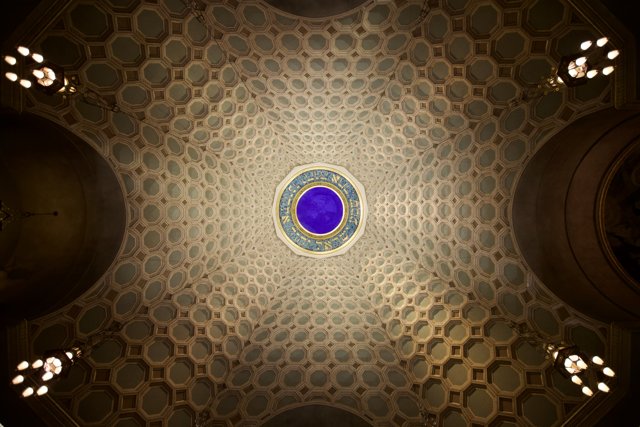 Illuminated Mosque Dome