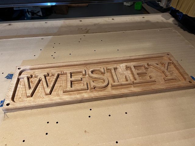 Wesley: A Wooden Artistic Symbol
