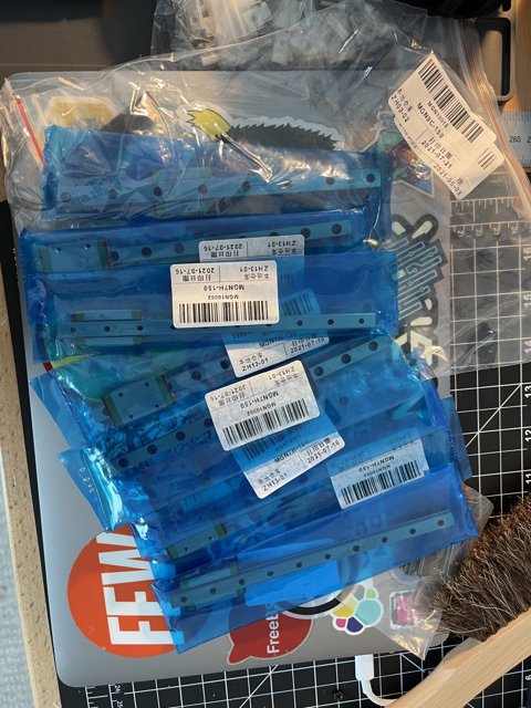 Blue Plastic Bags in San Francisco