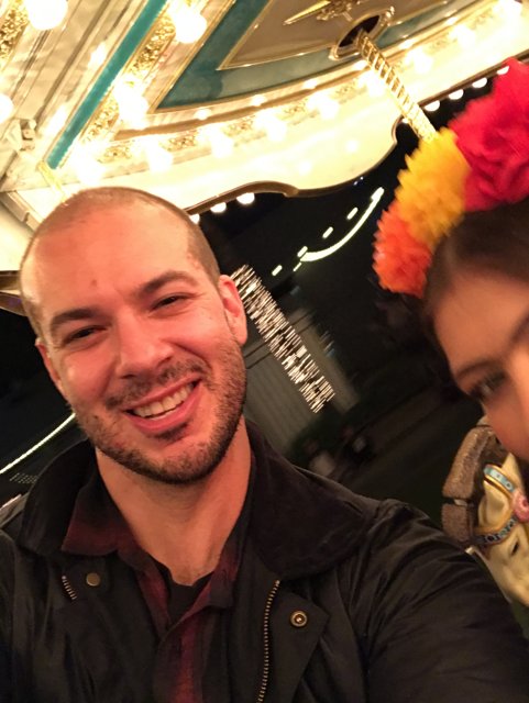 Selfie fun on the Carousel