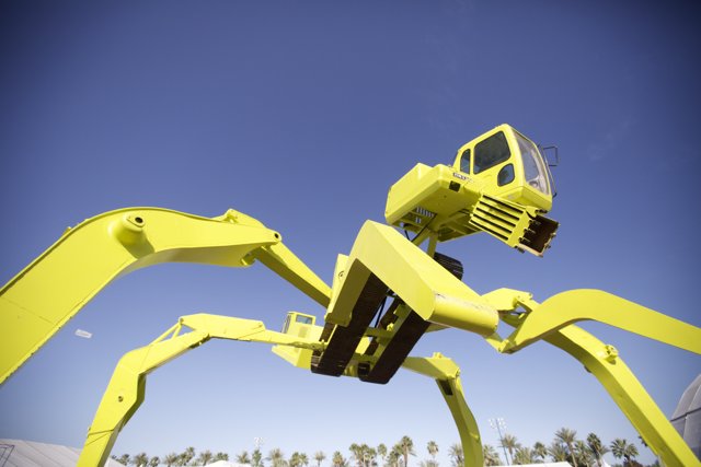 Robo-Bulldozer at Coachella
