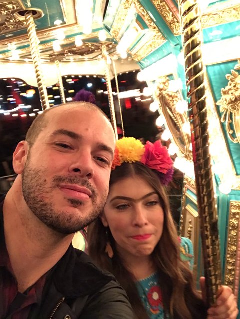 Carousel Selfie Fun