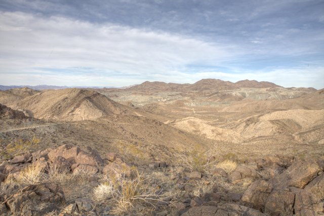 Desert Plateau Scenery