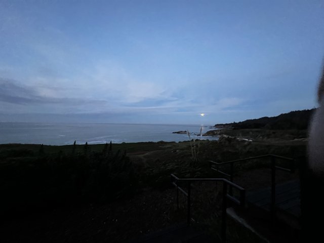 Ocean Sunrise Silhouette