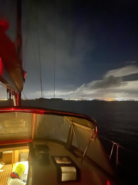 Night Sailing in San Francisco Bay