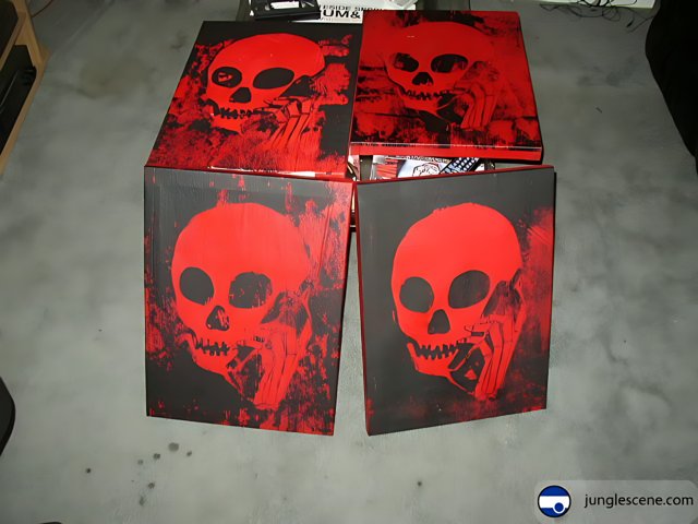 Boxed Skulls