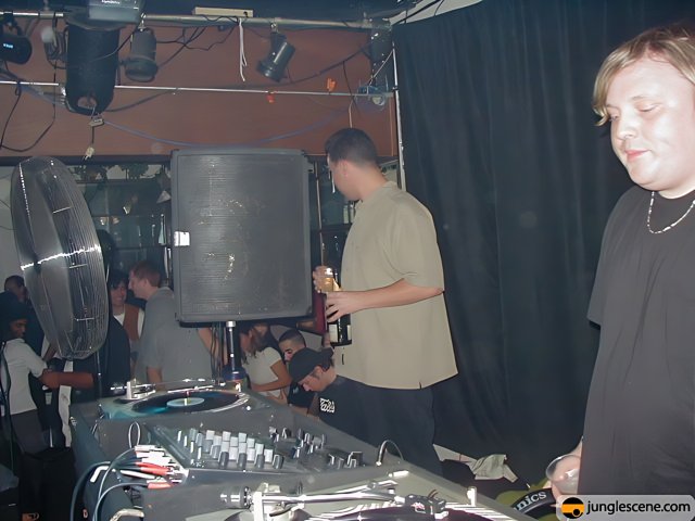 DJ Entertains Crowds at Nightclub