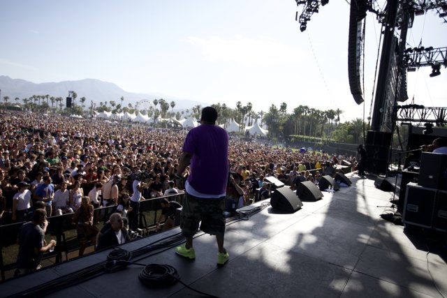 Purple-clad Performer Rocks Coachella 2010