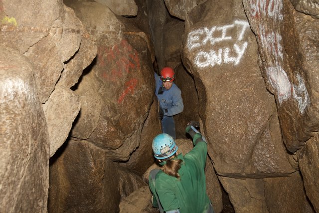 Graffiti Adventure in the Cave