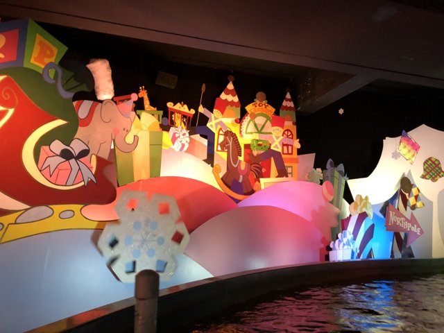 Inflatable Christmas Magic at Disneyland
