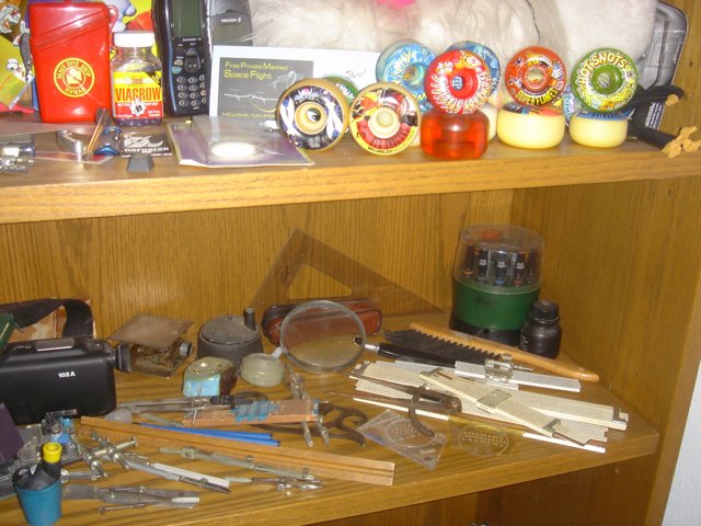 The Wooden Shelf of Treasures