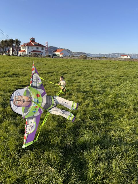 Serene Kite Flying at Crissy Field